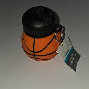 Basketball Silicone Foldable Water Bottle